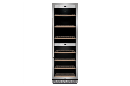 Caso Wine cooler WineChef Pro 180 Energy efficiency class G Free standing Bottles capacity 180 bottles Cooling type Compressor technology Stainless steel