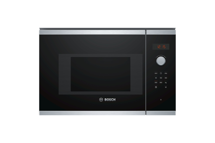 Bosch Microwave Oven BFL523MS0 Built-in 20 L 800 W Stainless steel/Black