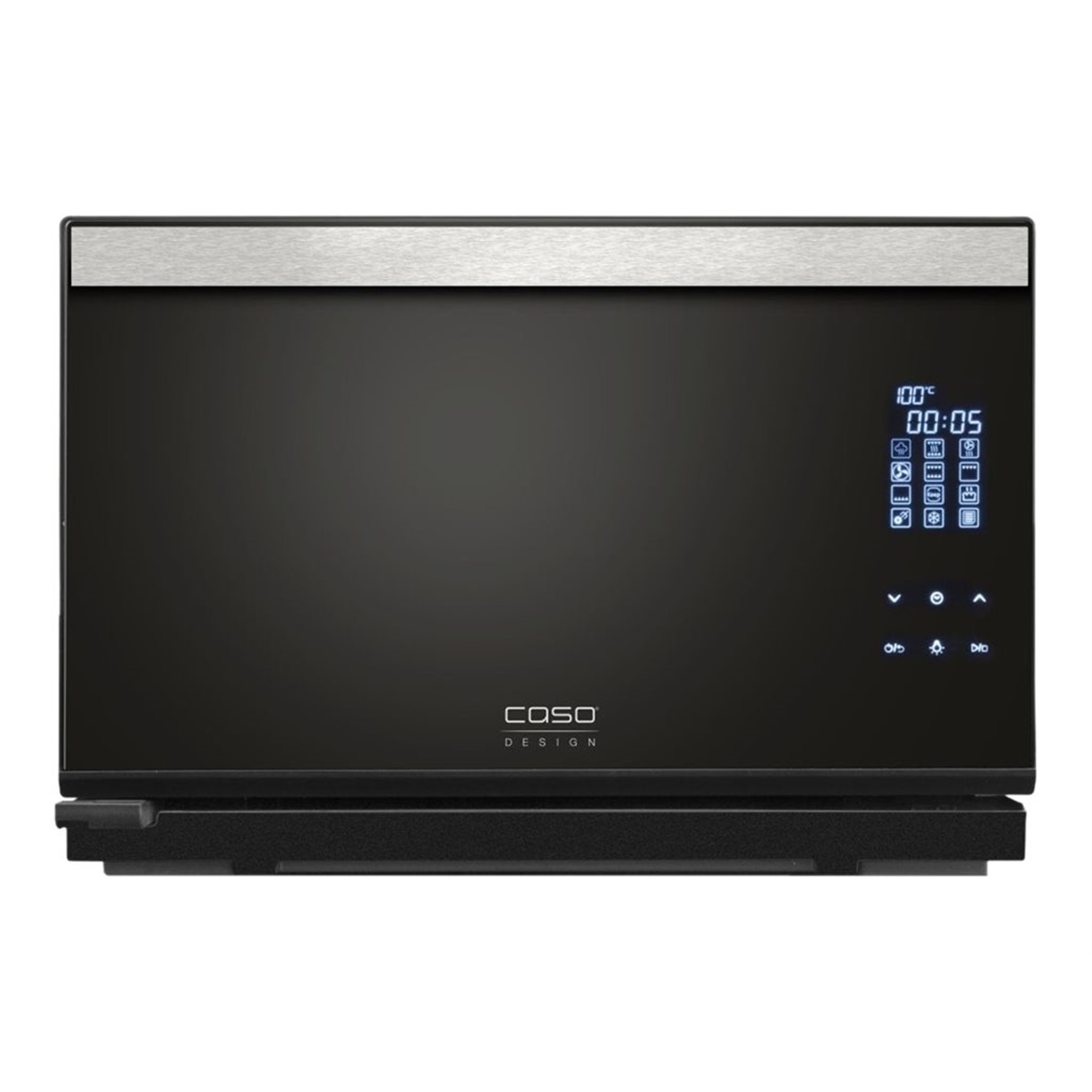 Caso Steam Chef steam oven 03066 25 L Electric 2100 W Black