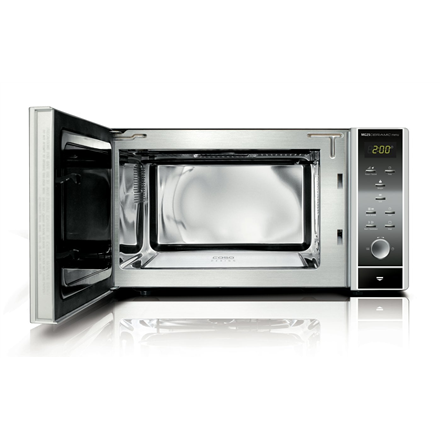 Caso Microwave oven with Grill MG 25  Free standing 900 W Grill Silver