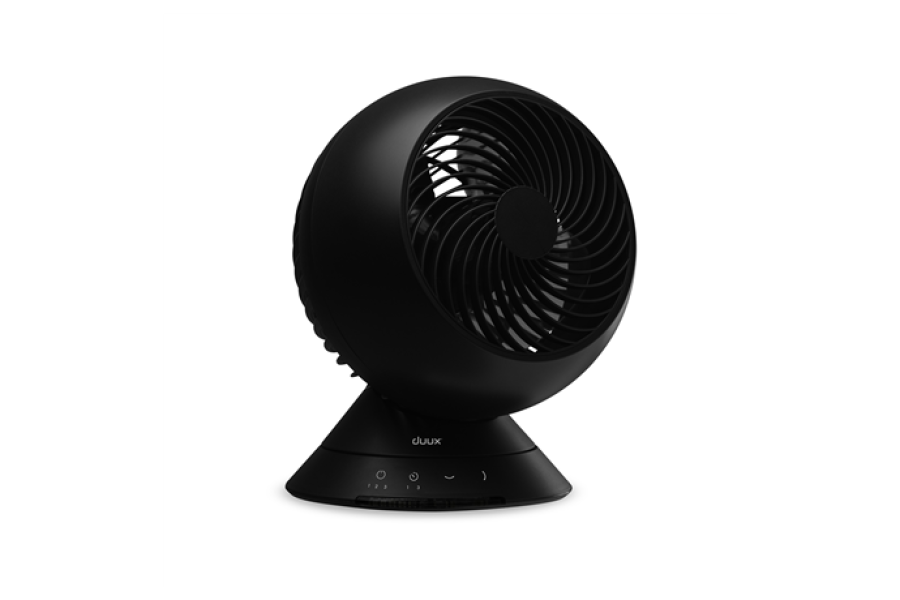 Duux Fan Globe Table Fan Number of speeds 3 23 W Oscillation Diameter 26 cm Black