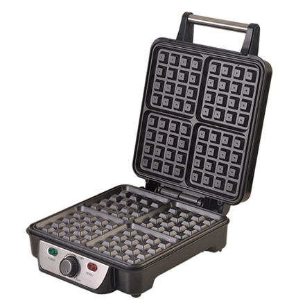 Camry Waffle maker CR 3025 1150 W Number of pastry 4 Belgium Black/Stainless steel