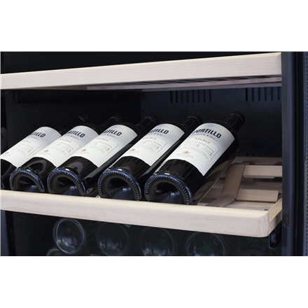 Caso Wine cooler WineSafe 192 Energy efficiency class G Free standing Bottles capacity Up to 192 bottles Cooling type Compressor technology Stainless steel
