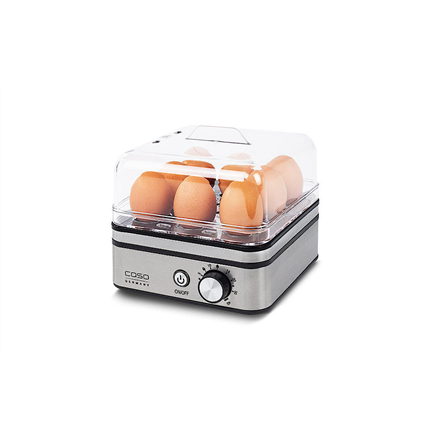 Caso Egg cooker E9  Stainless steel 400 W Functions 13 cooking levels
