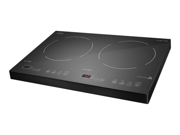 Caso Free standing table hob Pro Menu 3500 Number of burners/cooking zones 2 Sensor, Touch Black Induction