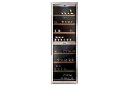 Caso Wine cooler WineComfort 180 Energy efficiency class G Free standing Bottles capacity Up to 180 bottles Cooling type Compressor Technology Stainless Steel
