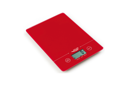 Adler Kitchen scales AD 3138 Maximum weight (capacity) 5 kg Graduation 1 g Red