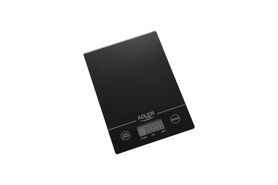 Adler Kitchen scales Adler AD 3138  Maximum weight (capacity) 5 kg Graduation 1 g Display type LCD Black