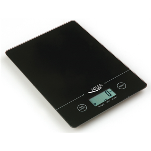 Adler Kitchen scales Adler AD 3138 Maximum weight (capacity) 5 kg Graduation 1 g Display type LCD Black