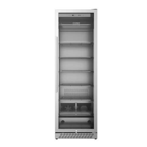 Caso Dry aging cabinet with compressor technology DryAged Master 380 Pro Energy efficiency class Not apply Free standing Bottles capacity Not apply Cooling type Compressor technology Stainless steel