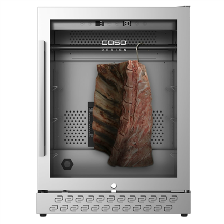 Caso Dry aging cabinet with compressor technology DryAged Master 125 Energy efficiency class Not apply Free standing Bottles capacity Not apply Cooling type  Compressor technology Stainless steel