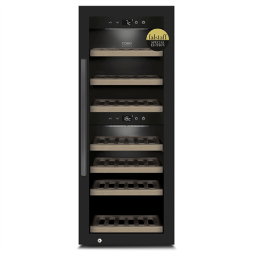 Caso Smart Wine Cooler WineExclusive 38 Energy efficiency class G Free standing Bottles capacity 38 bottles Cooling type Compressor technology Black