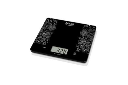 Adler Kitchen scale AD 3171 Maximum weight (capacity) 10 kg Graduation 1 g Display type LCD Black