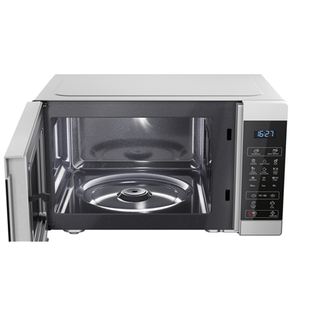 Sharp Microwave Oven with Grill YC-MG81E-S Free standing 900 W Grill Silver