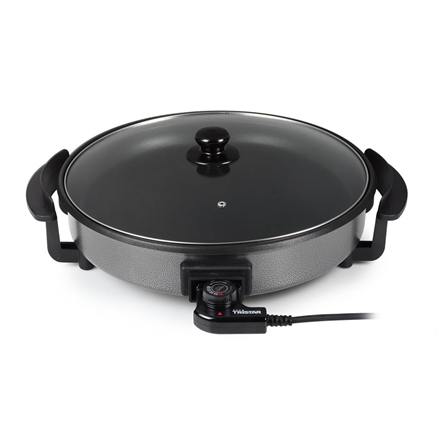 Tristar Multifunctional grill pan PZ-2964 Grill Diameter 40 cm 1500 W Lid included Fixed handle Black
