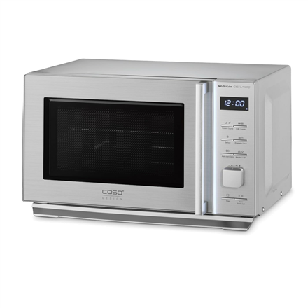 Caso Microwave Oven with Grill MG 20 Cube Free standing 800 W Grill Silver