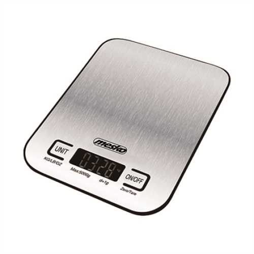 Mesko Kitchen scale MS 3169 black Maximum weight (capacity) 5 kg Graduation 1 g Inox/Black
