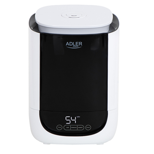 Adler Air Humidifier AD 7966 35 m³ 25 W Water tank capacity 4.6 L Ultrasonic Humidification capacity 280 ml/hr White/Black