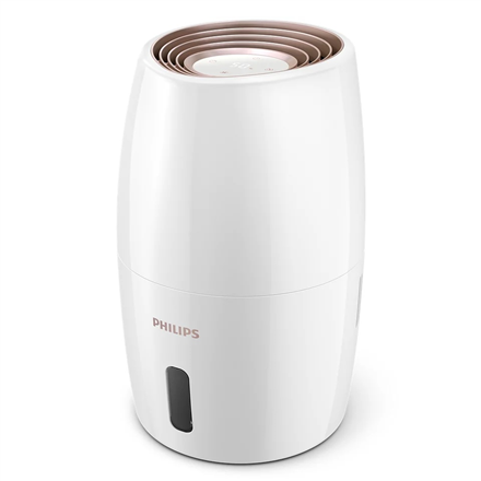 Philips HU2716/10 Humidifier 17 W Water tank capacity 2 L Suitable for rooms up to 32 m² NanoCloud evaporation Humidification capacity 200 ml/hr White