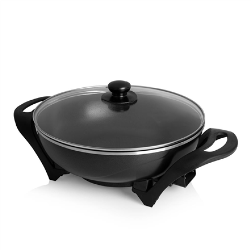 Tristar Electric Wok PZ-9130 1500 W Stainless steel 4.5 L Black