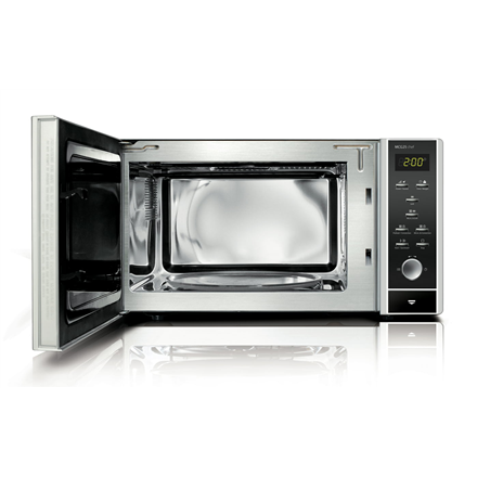 Caso Microwave Oven with Grill and Convection MCG 25 Chef Free standing 25 L 900 W Convection Grill Stainless steel/Black