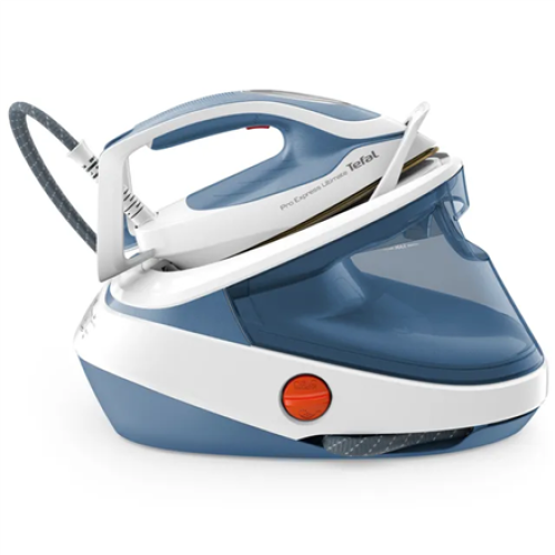 TEFAL Steam Station Pro Express GV9710E0 3000 W 1.2 L 7.6 bar Auto power off Vertical steam function Calc-clean function White/Blue