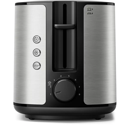 Philips Toaster HD2650/90 Viva Collection Power 950 W Number of slots 2 Housing material  Metal Stainless Steel