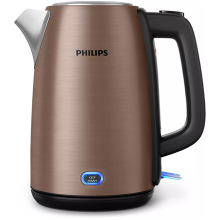 Philips Kettle HD9355/92 Viva Collection Electric  1740-2060 W 1.7 L Stainless steel 360° rotational base Copper