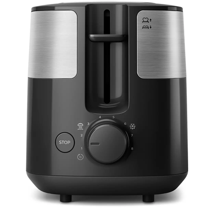 Philips Toaster HD2516/90 Daily Collection Power 830 W Number of slots 2 Housing material Plastic Black