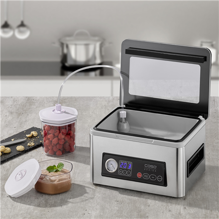 Caso Chamber Vacuum Sealer VacuChef 50 Power 300 W Stainless steel