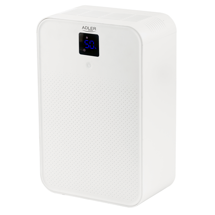 Adler Thermo-electric Dehumidifier AD 7860 Power 150 W Suitable for rooms up to 30 m³ Water tank capacity 1 L White