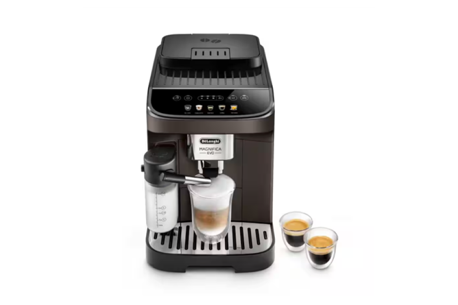 Delonghi Coffee Maker ECAM293.61 BW Magnifica Evo Pump pressure 15 bar Built-in milk frother Fully automatic 1450 W Black