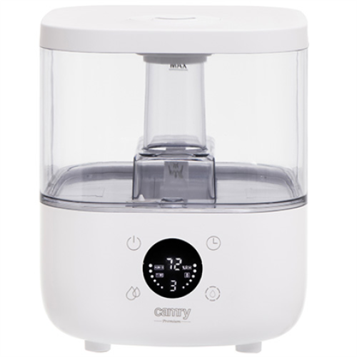 Camry CR 7973w Humidifier 23 W Water tank capacity 5 L Suitable for rooms up to 35 m² Ultrasonic Humidification capacity 100-260 ml/hr White
