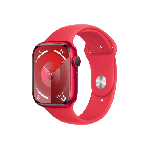 Apple Watch Series 9 GPS 45mm (PRODUCT)RED Aluminium Case with (PRODUCT)RED Sport Band - M/L Apple