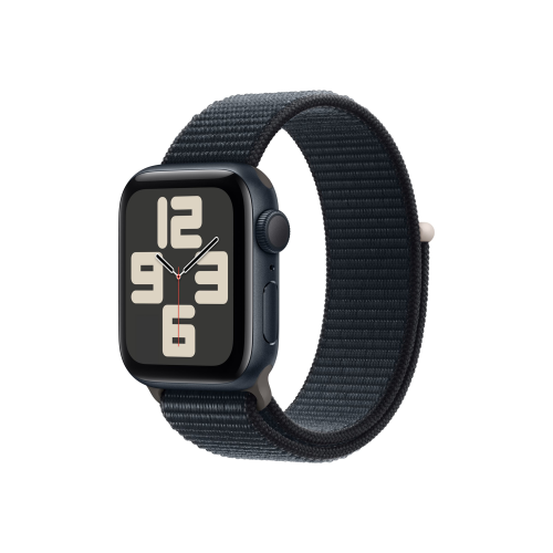 Apple Watch SE GPS 40mm Midnight Aluminium Case with Midnight Sport Loop Apple