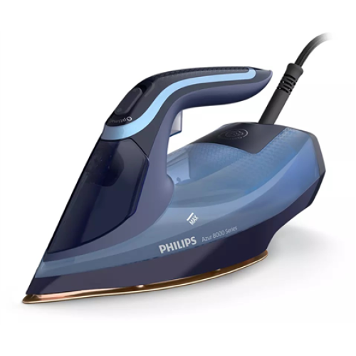 Philips DST8020/20 Azur 8000 Series Steam Iron 3000 W Water tank capacity 300 ml Continuous steam 55 g/min  Light blue