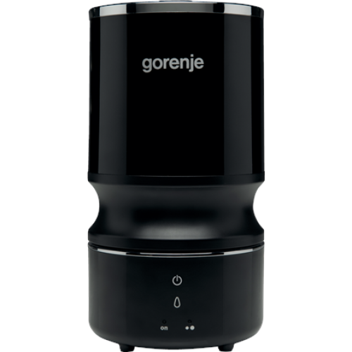 Gorenje Air Humidifier H08WB Humidifier 22 W Water tank capacity 0.8 L Suitable for rooms up to 15 m² Ultrasonic technology Black