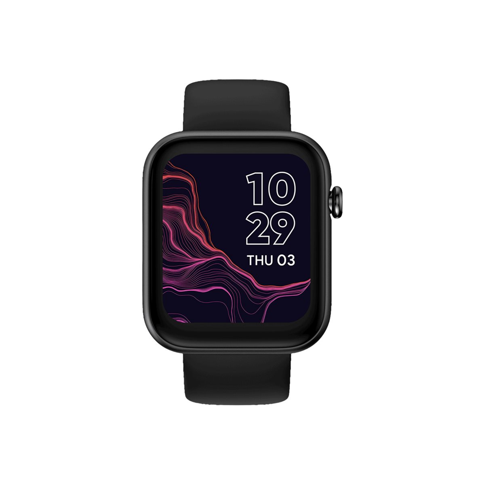GTH2 | Smart watch | TFT | Touchscreen | 1.72” | Activity monitoring 24/7 | Waterproof | Bluetooth | Black