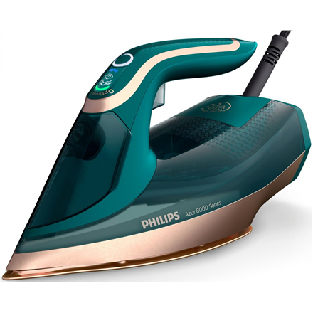 Philips DST8030/70 Azur Steam Iron 3000 W Water tank capacity 350 ml Continuous steam 70 g/min Green