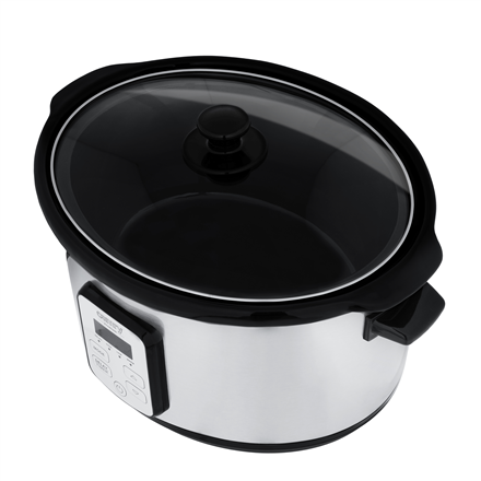 Camry | CR 6414 | Slow Cooker | 270 W | 4.7 L | Number of programs 1 | Stainless Steel