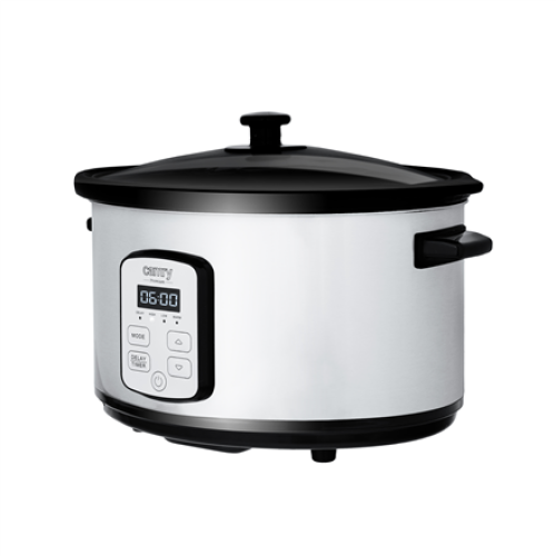 Camry | CR 6414 | Slow Cooker | 270 W | 4.7 L | Number of programs 1 | Stainless Steel