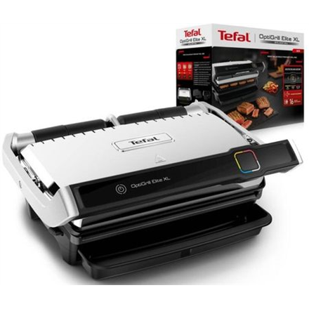 Tefal GC760D30 OptiGrill Elite XL Electric Grill, Black/Stainless Steel TEFAL | 2200 W