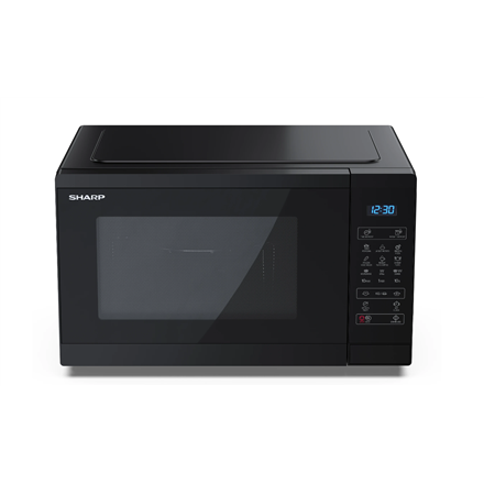 Sharp | Microwave Oven with Grill | YC-MG252AE-B | Free standing | 25 L | 900 W | Grill | Black