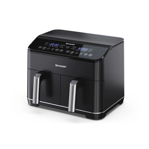 Sharp | Air Fryer | AF-GD82AE-B | Power 1800 W | Capacity 8 L | Black