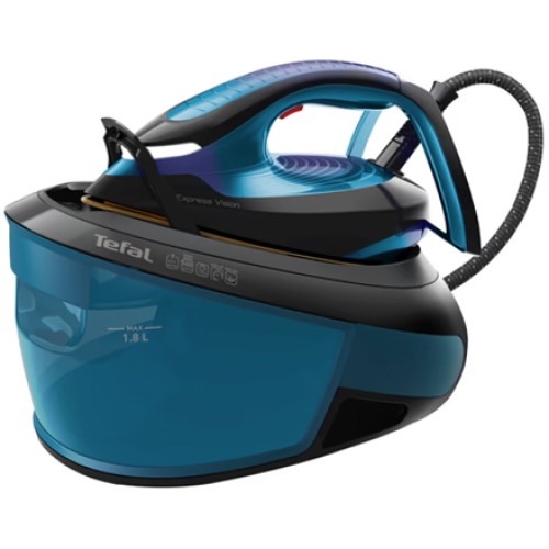 Tefal SV8151 Express Vision Ironing System, Blue/Black