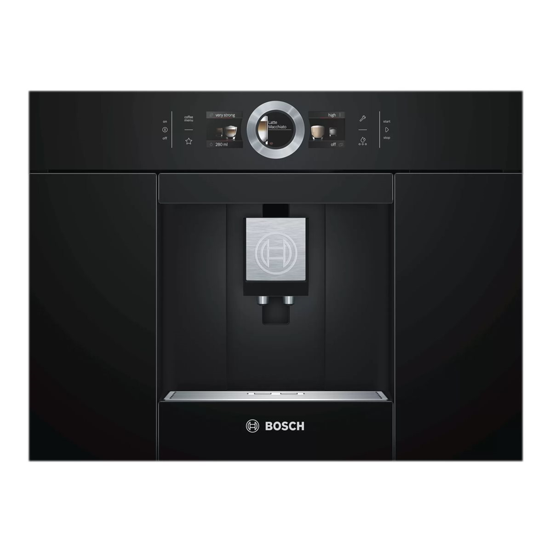 Bosch | Built-in Coffe machine with Home Connect | CTL636EB6 | Pump pressure 19 bar | Built-in milk frother | Fully automatic | 1600 W | Black