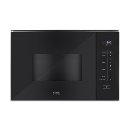 Caso | Black | Grill | 900 W | 25 L | Microwave Oven | Selection E 25 MGS | Built-in