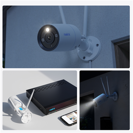Reolink | 4K WiFi 6 Surveillance Camera | W330 | Bullet | 8 MP | 4mm/F1.6 | IP67 | H.265 | Micro SD, Max. 256 GB