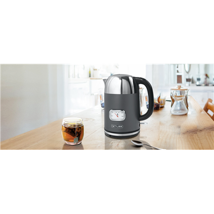 Muse 360° rotational base | 1.7 L | Stainless steel/Black | Stainless steel | 2200 W | Kettle | MS-020DG | Cordless