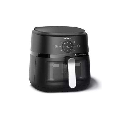 Philips NA231/00 Airfryer, 1700 W, Pan volume 6.2 L, Black, Silver | Philips Airfryer | NA231/00 | Power 1700 W | Capacity 6.2 L | Black/Silver